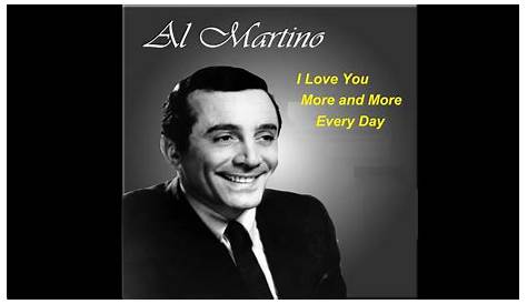 Al Martino I Love You More And More Every Day 악보