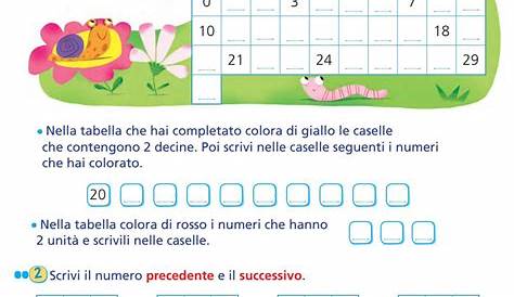 Rappresenta i numeri da 40 a 50 come nell'esempio Rappresenta i numeri