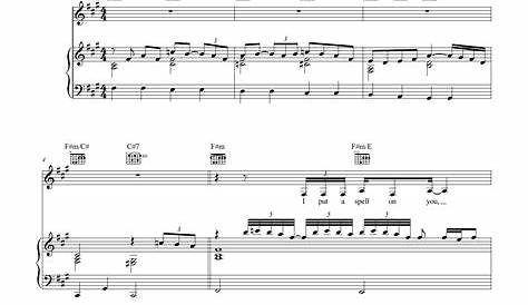 I Put A Spell On You (arr. Lucy Mulgan) Sheet Music Creedence