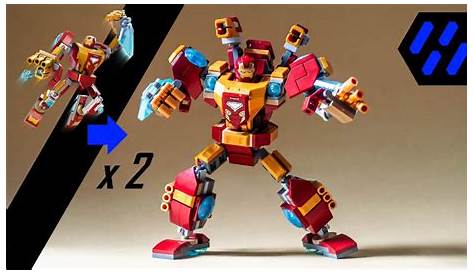 Build Lego Iron Man Mech 76140 - YouTube