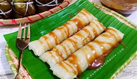 Suman Malagkit with Latik Sauce - Yummy Kitchen