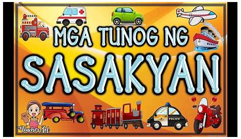 Iba't-ibang Uri ng Sasakyan Flashcards - Fun Teacher Files