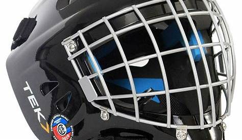 Cat-eye Ice Hockey Goalie Helmet In Multiple Color Glossy Surface Shell