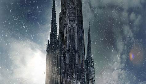 Free download | Ice Tower - Dark Fantasy Landscape Art, Ice Fantasy HD