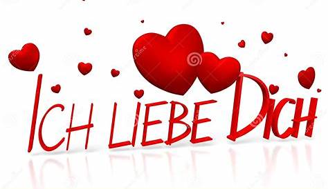 Simsen Sie Ich Liebe Dich Auf Deutsch Ich Liebe Dich Auf Rotem