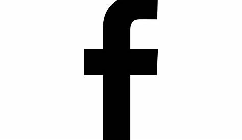 facebook_black_outline_logo_transparent_background_png_font_icon_vector