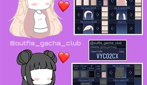Gacha Hair~•° in 2021 | Club hairstyles, Club outfits, Anime expressions