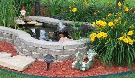 Ideas For Pond Edging Inmation On How To Build A Small In Your Garden