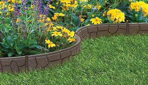 Ideas For Yard Edging Garden Borders And Top 3 Ecogreen Wood Products