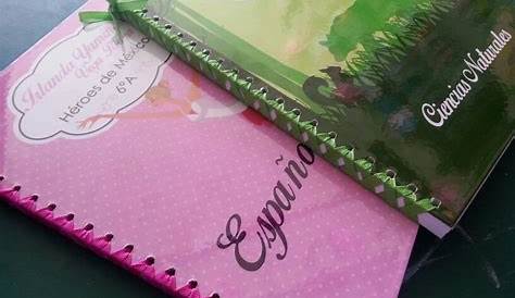 Como coser un cuaderno con una agujeta,(petición de una chica linda