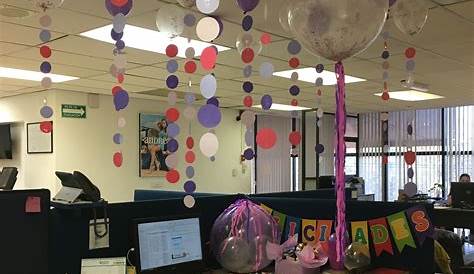 Cumpleaños decoración | Cumpleaños de oficina, Decoración de unas