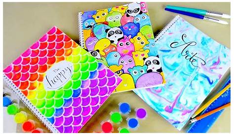 DIY / Decora tus libretas / Libretas bonitas - YouTube