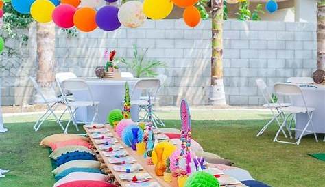 🥳 • Idea para decorar tu fiesta de #VeranoEcumple 🌈 ☀ Créditos: 👉🏻 📸