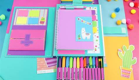 Back to school DIY Binder Folder - kraft&mint | School diy, Diy school