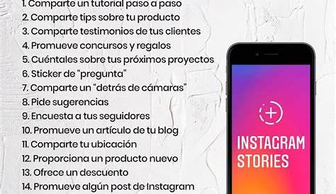 Ideas para Instagram Stories: destapa tu creatividad