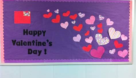 Ideas To Decorate A Bulletin Board For Valentine's Day Bord Nd Vlentine