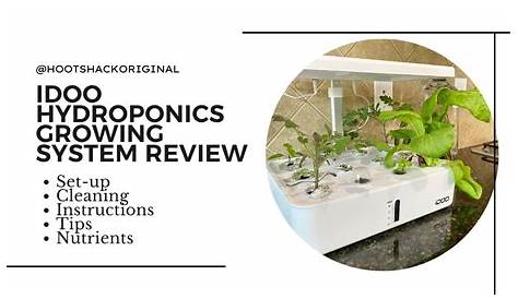 Idoo Hydroponics Growing System Manual