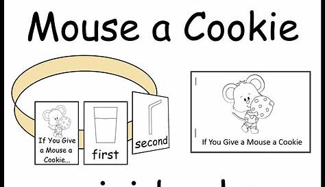 FREE If You Give a Mouse a Cookie Lapbook Printables Childrens books