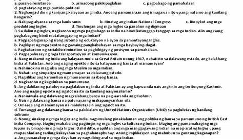 Unang Markahang Pagsusulit Sa Filipino 1 Other Quizizz - Vrogue
