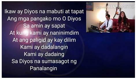 Diyos Na Sumasagot Ng Panalangin With Lyrics By Ptr Joey Crisostomo