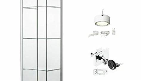 Ikea Detolf Glass Display Cabinet Review Curio White Click Image To