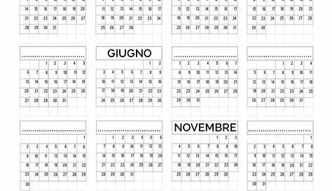 Il Calendario: Schede Didattiche per la Scuola Primaria | Lingua