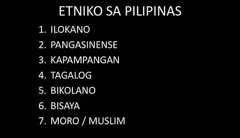 Tungawan, SINHS Pangkat Etniko sa Pilipinas - YouTube