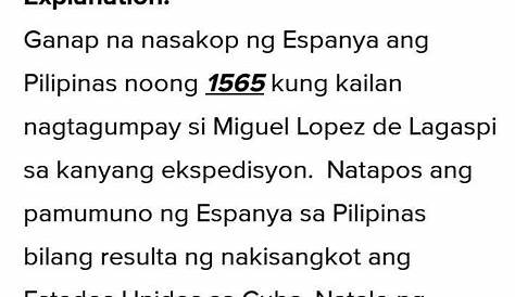 Ilang Taong Sinakop Ng Espanyol Ang Pilipinas