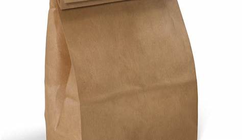 Brown Paper Bag stock photo. Image of empty, copy, disposable - 15821154