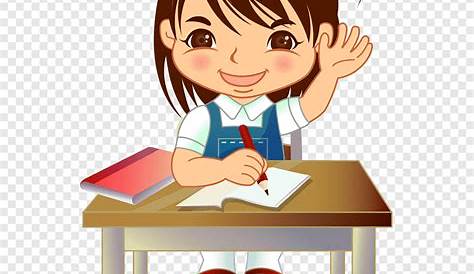 Premium Vector | Cartoon school girl in uniform holding blank paper