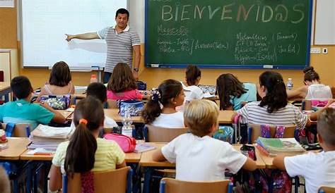 Niños en la escuela