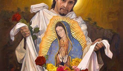 Virgen De Guadalupe Con Juan Diego - 986x1372 Wallpaper - teahub.io