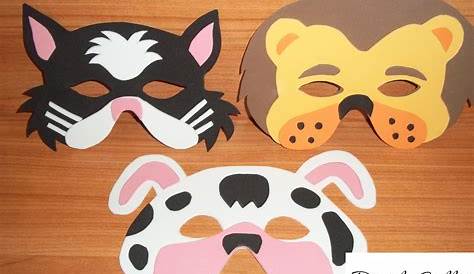 Villa Caramelo: Mascaras de animales Diy And Crafts, Crafts For Kids