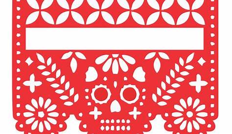 Mexican Cuisine Paper Clip Art Fiesta - Papel Picado Mexicano Png