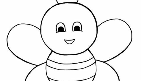 abeja para colorear página aislada para niños 5162545 Vector en Vecteezy