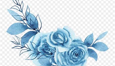 Download High Quality flowers transparent blue Transparent PNG Images