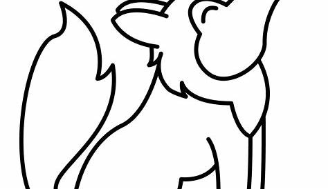 Dibujos de Lobo (Animales) para colorear y pintar – Páginas para imprimir