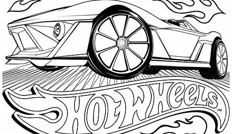 Hot wheels #145891 (Transportation) – Free Printable Coloring Pages