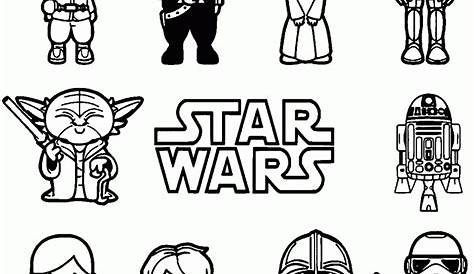 8 dibujos para colorear de Star Wars: The Force Awakens - Hispana Global