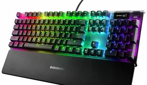 SteelSeries Apex Pro Mechanical Gaming Keyboard – Adjustable Actuation