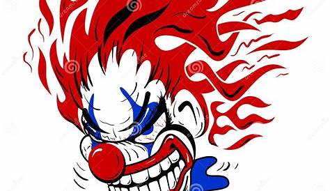 Funny Clown cartoon vector in 2020 | Scary clowns, Cartoon, Send in the