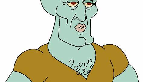 Handsome Squidward Clip Art - handsomejullla