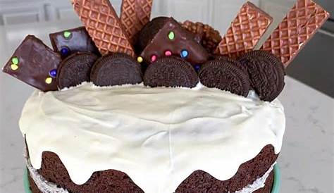 Classic Chocolate Birthday Cake (with a touch of Espresso & Hazelnut