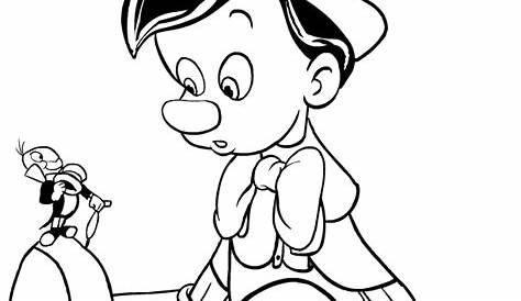 Pinocchio da Colorare (stampa gratis) | portalebambini.it