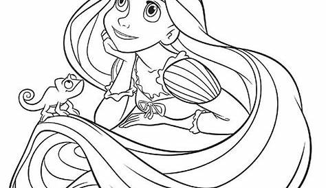 Disegni da colorare di Belle la Principessa Disney - Cartoni animati