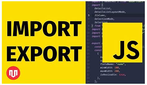 Import and Export Statements in JavaScript and How to Use Them