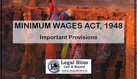 Importance Of Minimum Wages Act 1948 The , (2)