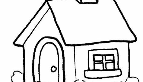 40+ Desenhos de Casa para colorir - Como fazer em casa