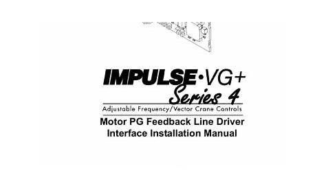 Impulse Vg+ Series 4 Manual