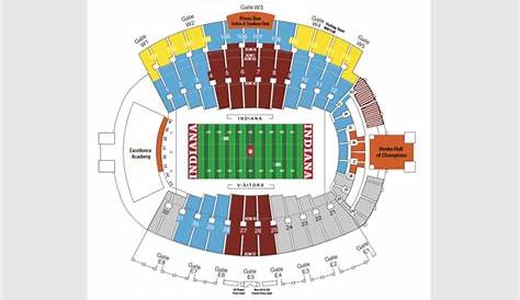 IU Football Stadium Seating Chart